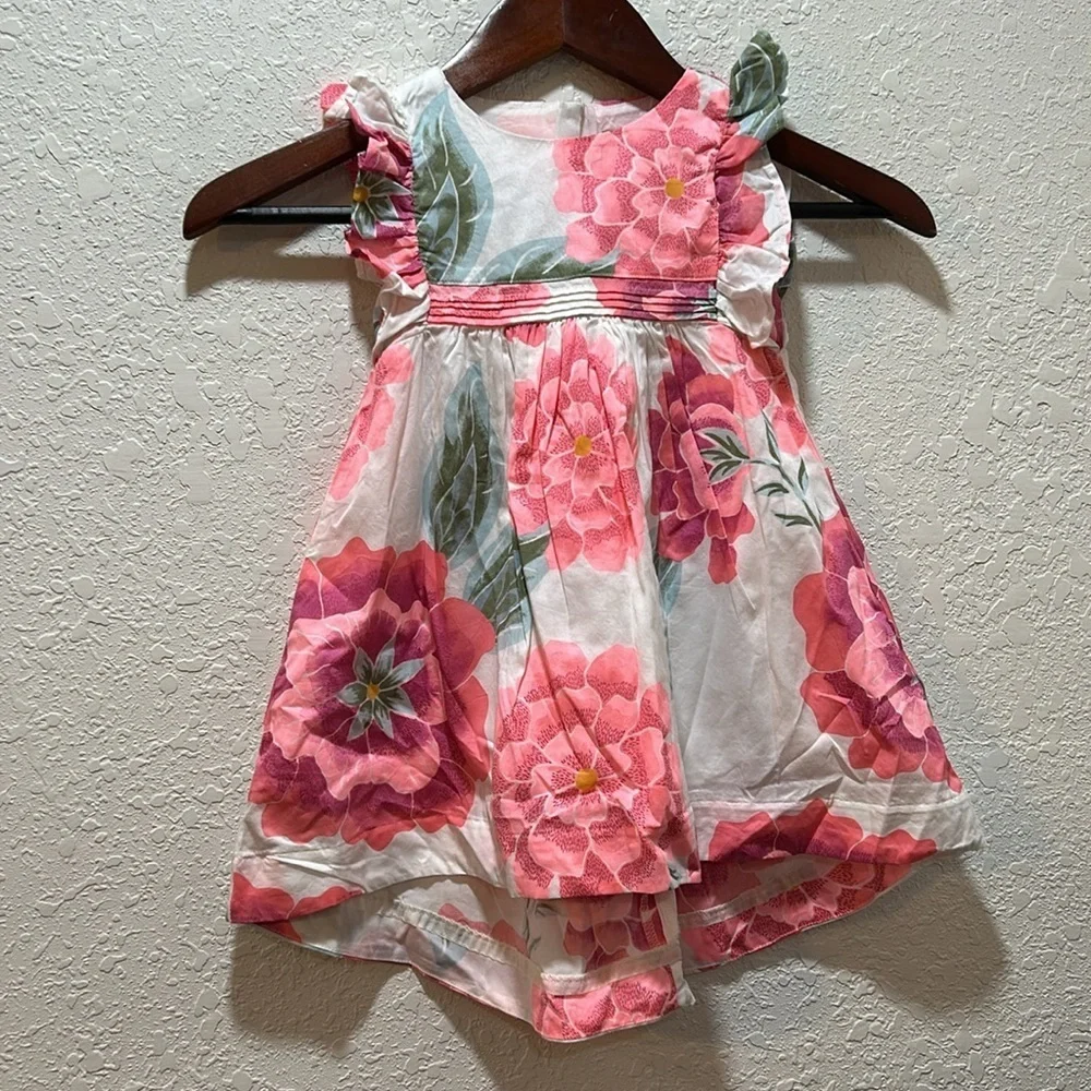 TEA beautiful flower dress size 2 GUC